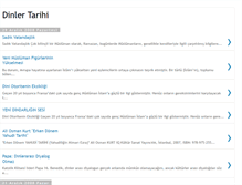 Tablet Screenshot of dinler-tarihi.blogspot.com