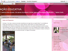 Tablet Screenshot of educacaoinfantil1.blogspot.com