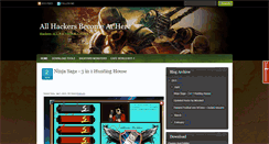Desktop Screenshot of ninjasaga-hackers.blogspot.com