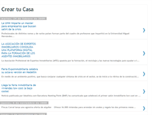 Tablet Screenshot of creartucasa.blogspot.com