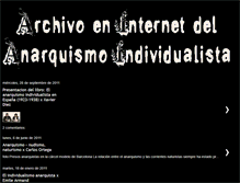 Tablet Screenshot of anarquismoindividualista.blogspot.com