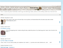 Tablet Screenshot of handmadebyrora.blogspot.com