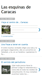 Mobile Screenshot of lasesquinasdecaracas.blogspot.com