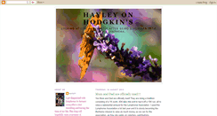 Desktop Screenshot of hayleyonhodgkins.blogspot.com