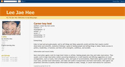 Desktop Screenshot of leejaehee.blogspot.com
