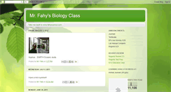 Desktop Screenshot of bioagenda.blogspot.com