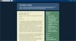 Desktop Screenshot of livemusicjunkie.blogspot.com