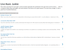 Tablet Screenshot of livemusicjunkie.blogspot.com