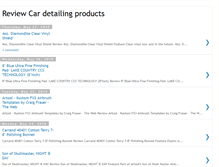 Tablet Screenshot of car-detailing-products.blogspot.com