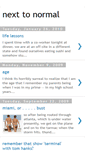 Mobile Screenshot of nextonormal.blogspot.com