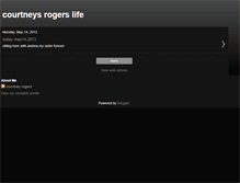 Tablet Screenshot of courtneyrogers.blogspot.com