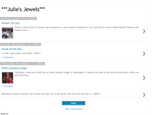 Tablet Screenshot of juliezjewelz.blogspot.com