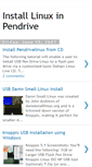 Mobile Screenshot of linuxpendrive.blogspot.com