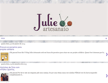 Tablet Screenshot of julieartesanato.blogspot.com