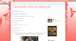 Desktop Screenshot of greatfullyforeverchanged.blogspot.com