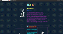 Desktop Screenshot of animespoetics.blogspot.com