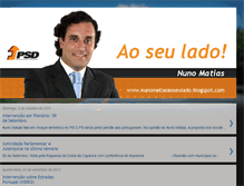 Tablet Screenshot of nunomatiasaoseulado.blogspot.com