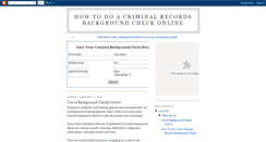 Desktop Screenshot of mybackgroundcheck.blogspot.com