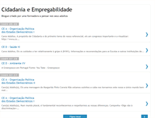 Tablet Screenshot of cidadania-empregabilidade.blogspot.com