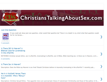 Tablet Screenshot of christianstalkingaboutsex.blogspot.com