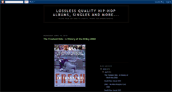 Desktop Screenshot of losslesshiphop.blogspot.com