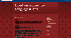 Desktop Screenshot of libertyassignments.blogspot.com