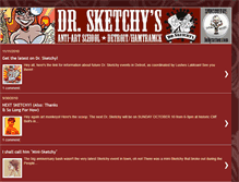 Tablet Screenshot of drsketchydetroit.blogspot.com