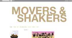 Desktop Screenshot of moversandshakersmusic.blogspot.com