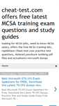 Mobile Screenshot of mcsa-certification-training.blogspot.com