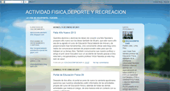 Desktop Screenshot of educacionfisica09.blogspot.com