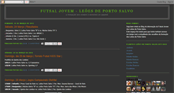 Desktop Screenshot of lpsfutsaljovem.blogspot.com