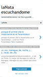 Mobile Screenshot of lanataescuchandome.blogspot.com