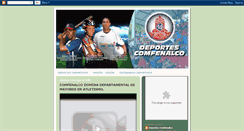 Desktop Screenshot of deportescomfenalco.blogspot.com