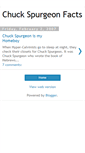 Mobile Screenshot of chuckspurgeonfacts.blogspot.com