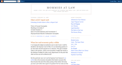 Desktop Screenshot of mommiesatlaw.blogspot.com