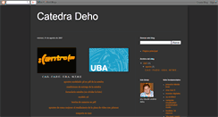 Desktop Screenshot of catedradeho.blogspot.com