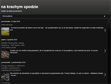 Tablet Screenshot of nakrachymspodzie.blogspot.com