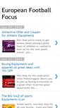 Mobile Screenshot of european-football-updates.blogspot.com