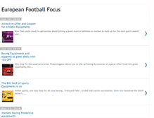 Tablet Screenshot of european-football-updates.blogspot.com