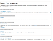 Tablet Screenshot of honeybeeneophytes.blogspot.com