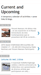 Mobile Screenshot of currentandupcoming.blogspot.com