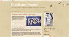 Desktop Screenshot of pipecleanerdreams.blogspot.com