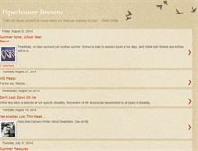 Tablet Screenshot of pipecleanerdreams.blogspot.com
