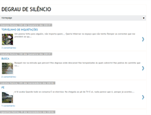 Tablet Screenshot of degraudesilencio.blogspot.com
