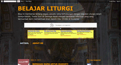 Desktop Screenshot of belajarliturgi.blogspot.com