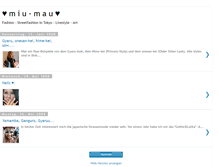 Tablet Screenshot of miuku-mauku.blogspot.com