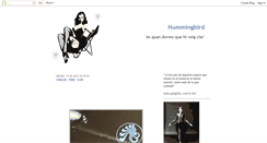 Desktop Screenshot of hummingbird-colibri.blogspot.com