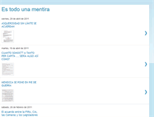 Tablet Screenshot of mentiraes.blogspot.com