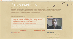 Desktop Screenshot of eticaespirita.blogspot.com