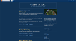 Desktop Screenshot of crusaderaura.blogspot.com